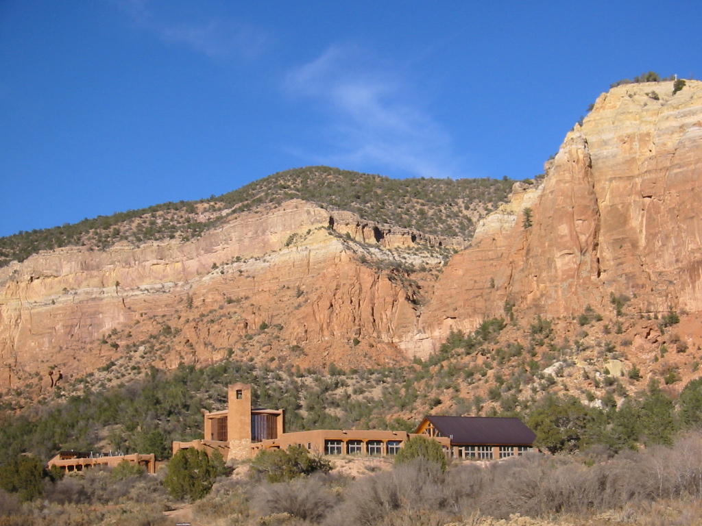 monastary in desert